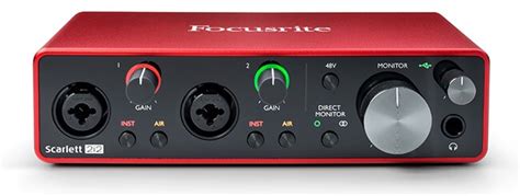 focusrite single button switching